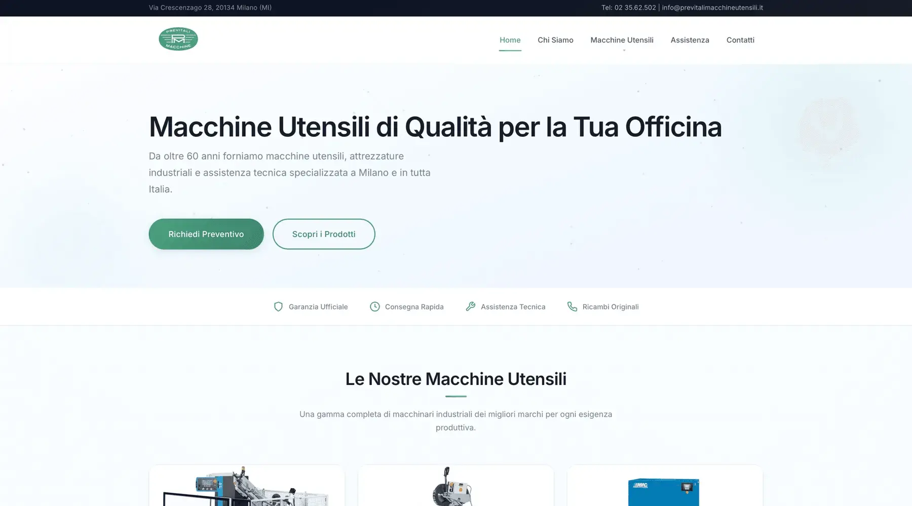 Previtali Macchine Utensili