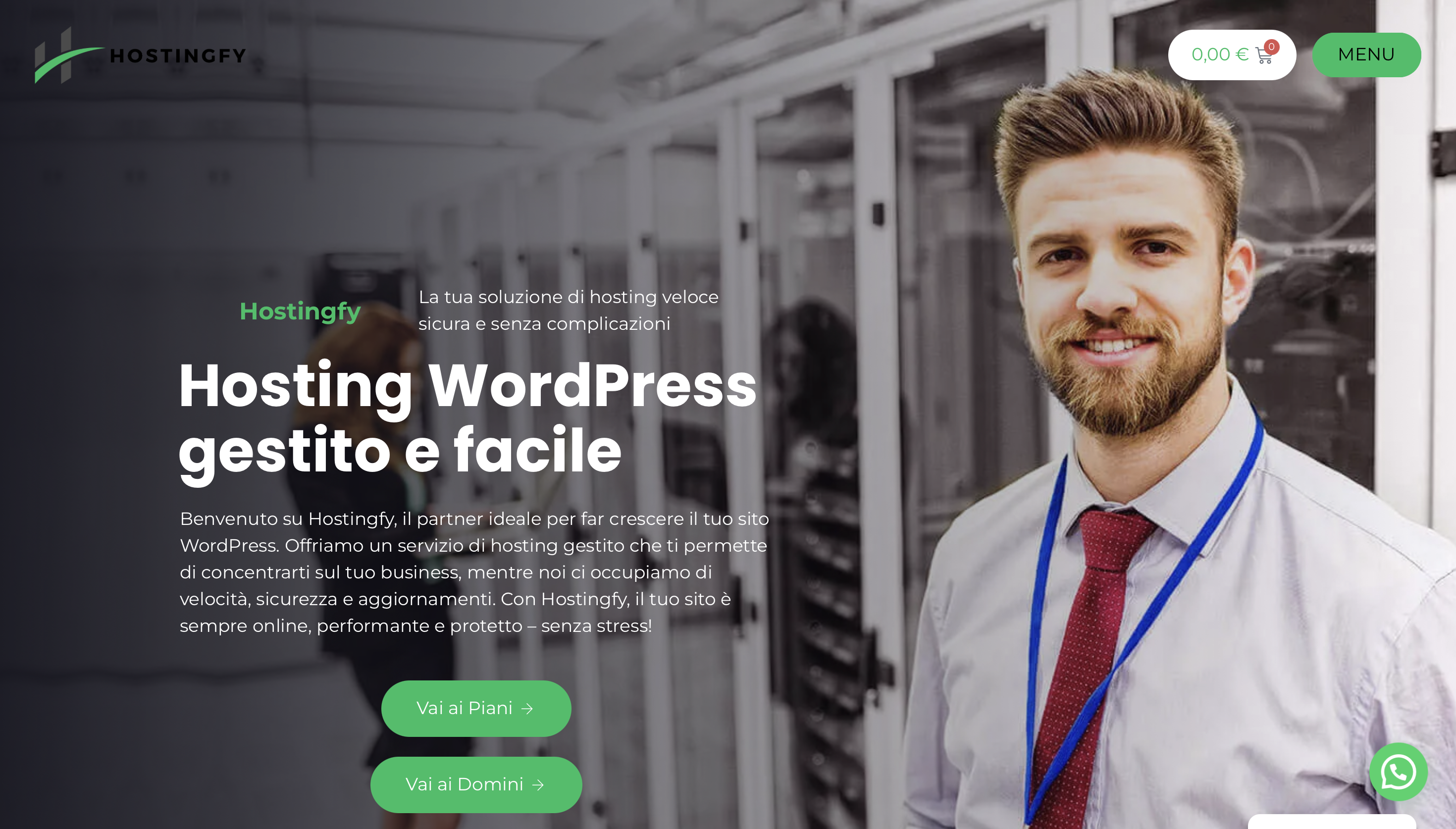 Sito web per Hosting