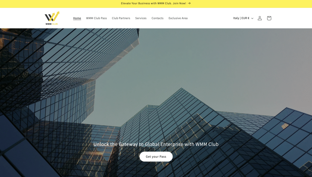 Realizzazione Sito Web per Startup