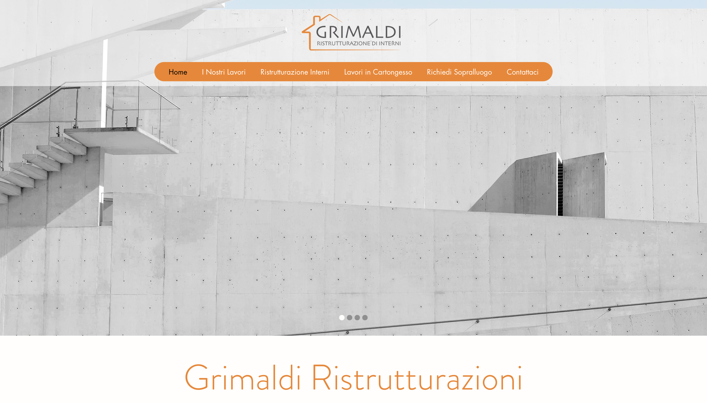 Realizzazione Sito Web per Impresa Edile