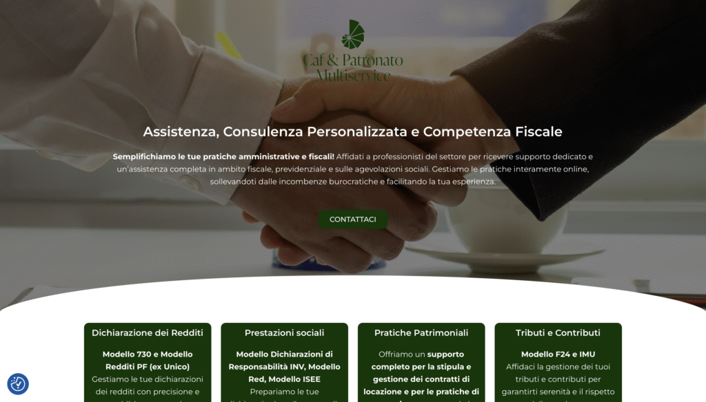 Realizzazione Sito Web per Consulente Fiscale