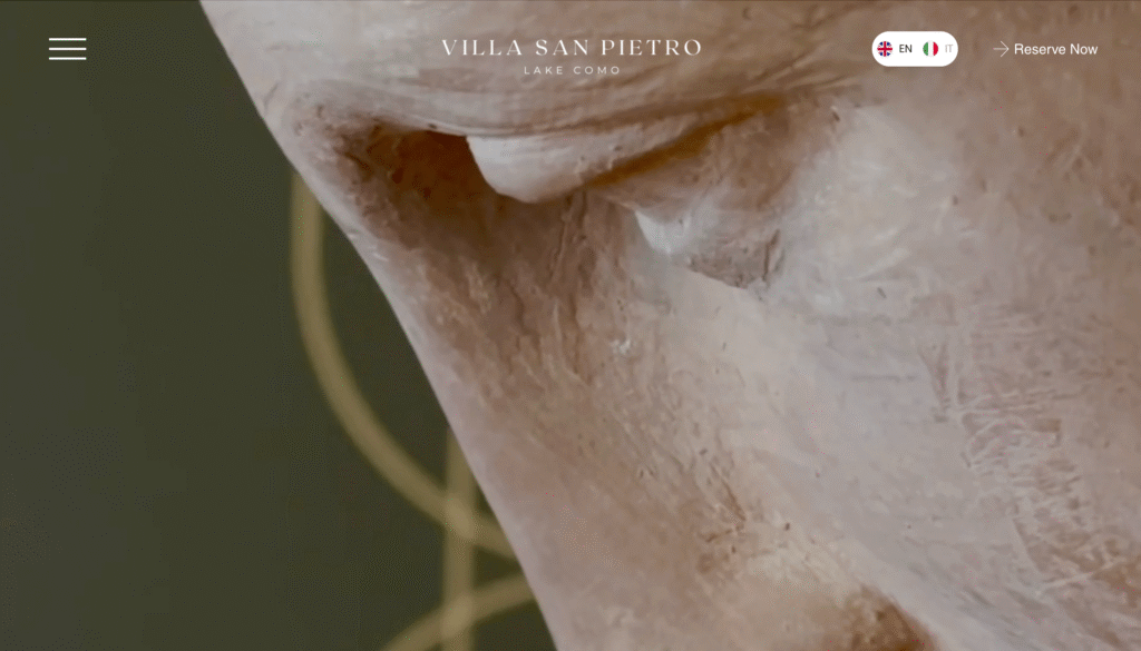 Realizzazione Sito Web Villa di Lusso